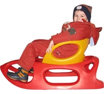 Санки с сиденьем Asplast 2KIDS красные 2K-103-003