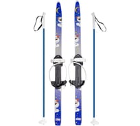 Детские лыжи Cicle Быстрики Пингвины, 90 см, с палками 90 см 4630035334366