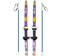 Детские лыжи Cicle Быстрики Коты, 90 см, с палками 90 см 4630035334304