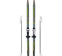 Подростковые лыжи Cicle Ski Race, 140 см, с палками 105 см 4630035332485