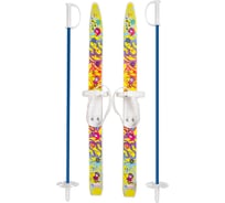 Детские лыжи Cicle Лыжики пыжики Чижики, 75 см, с палками 75 см 4630035334243