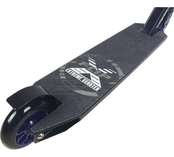Трюковый самокат RGX черный/синий FLIP2.0HIC/BlackBlue