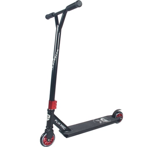 Трюковый самокат RGX черный/красный FLIP2.0HIC/BlackRed