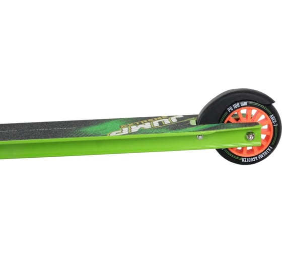 Трюковый самокат RGX зеленый JUMP/Green