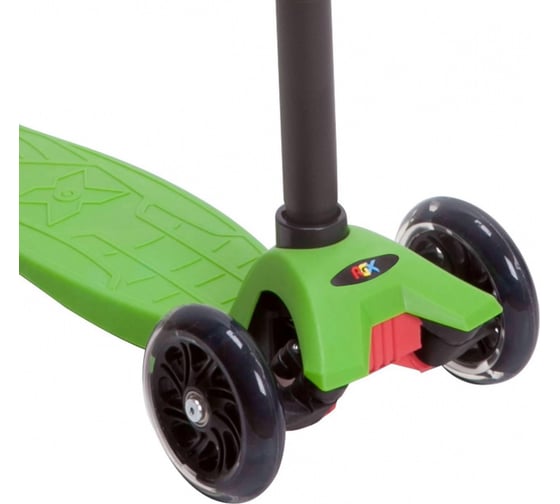 Самокат RGX зеленый MAXILED/green