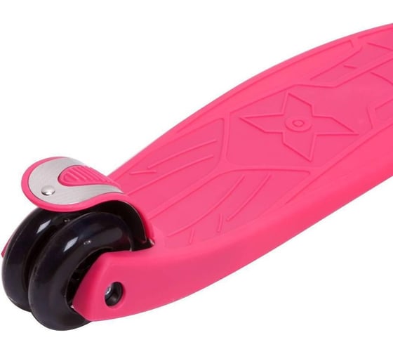 Самокат RGX розовый MAXILED/pink