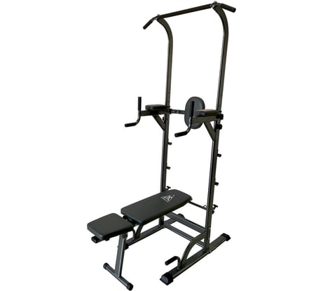 Турник-брусья со скамьей DFC Power Tower G004