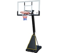 Баскетбольная мобильная стойка DFC 136x80см, поликарбонат STAND54P2