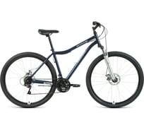 Велосипед ALTAIR MTB HT 29 2.0 29 D, 21 скорость, рост 19, 2001, темно-синий/серебристый RBKT1M19G004