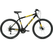 Велосипед Altair 27.5 D 21 скорость, рост 17, 2021 г, черный/оранжевый RBKT1M37G023