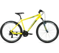 Велосипед Forward APACHE 27.5 12 S, 21 скорость, рост 15, желтый/зеленый RBKW1M37GS04