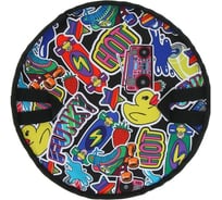 Ледянка Сималенд Стикеры 45х45 см, 2 ручки, толщина 2 см 7101932