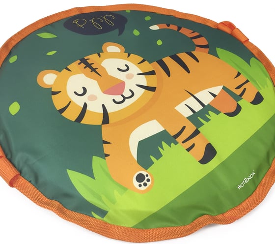 Мягкая круглая ледянка с ручками Hotenok Тигр d50см ledtray_1tigr