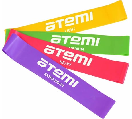 Набор ленточных эспандеров ATEMI ALR02, 4шт 00-00005824