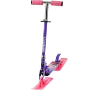 Зимний самокат-снегокат GRAFFITI 2 в 1 Девушка 6913017