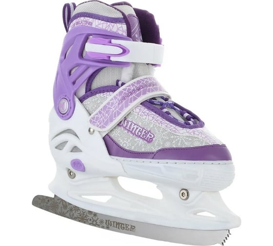 Раздвижные коньки Alpha Caprice фиолетовый, S 31-34 AC-Winter-S-31-34/Violet