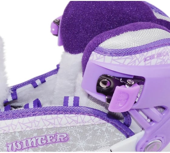 Раздвижные коньки Alpha Caprice фиолетовый, M 35-38 AC-Winter-M-35-38/Violet