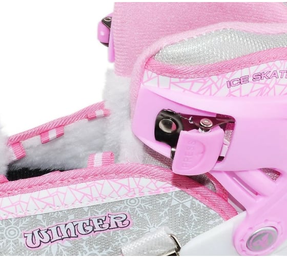 Раздвижные коньки Alpha Caprice розовый, M 35-38 AC-Winter-M-35-38/Pink