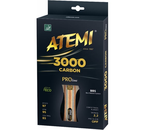 Ракетка для настольного тенниса ATEMI PRO 3000 AN 00000030348