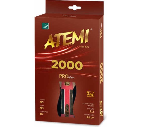 Ракетка для настольного тенниса ATEMI PRO 2000 CV 00000030346
