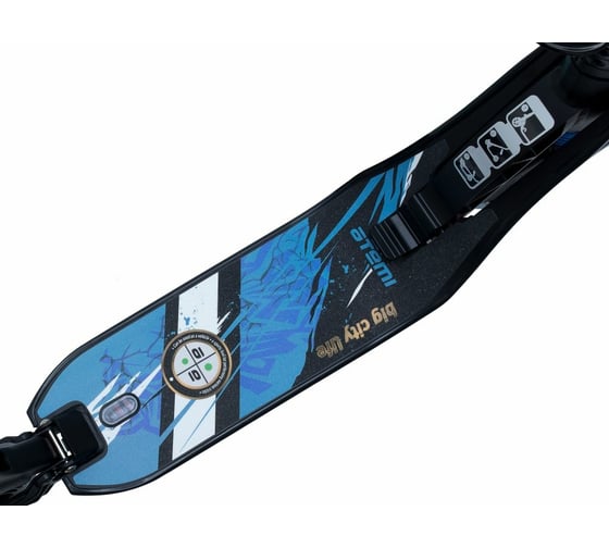 Городской самокат ATEMI Airfly колеса 230/200 мм, подшипник ABEC-7, ATC08 00-00006928