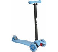 Детский самокат ATEMI Super Rider колеса 118/80 мм, светодиоды, синий AKC02C 00-00006920