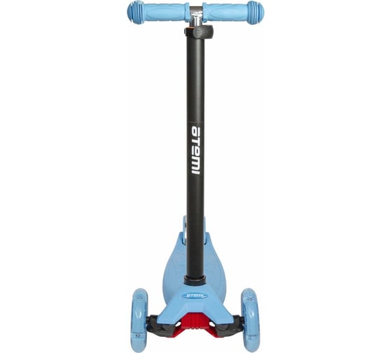 Детский самокат ATEMI Super Rider колеса 118/80 мм, светодиоды, синий AKC02C 00-00006920