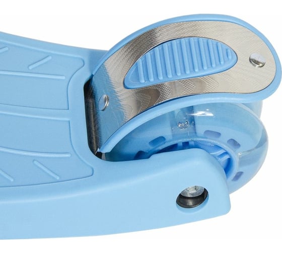 Детский самокат ATEMI Super Rider колеса 118/80 мм, светодиоды, синий AKC02C 00-00006920