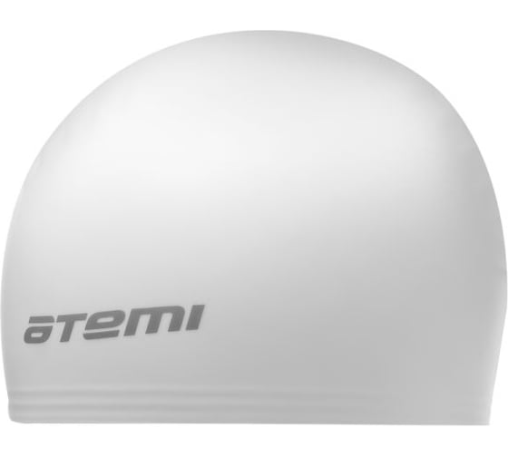 Шапочка для плавания ATEMI тонкий силикон, белая, TC407 00000098096