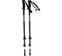 Телескопические треккинговые палки ATEMI Novus, flip lock, 18/16/14 мм, р.65-135 см, NTP-01 black 00-00000661