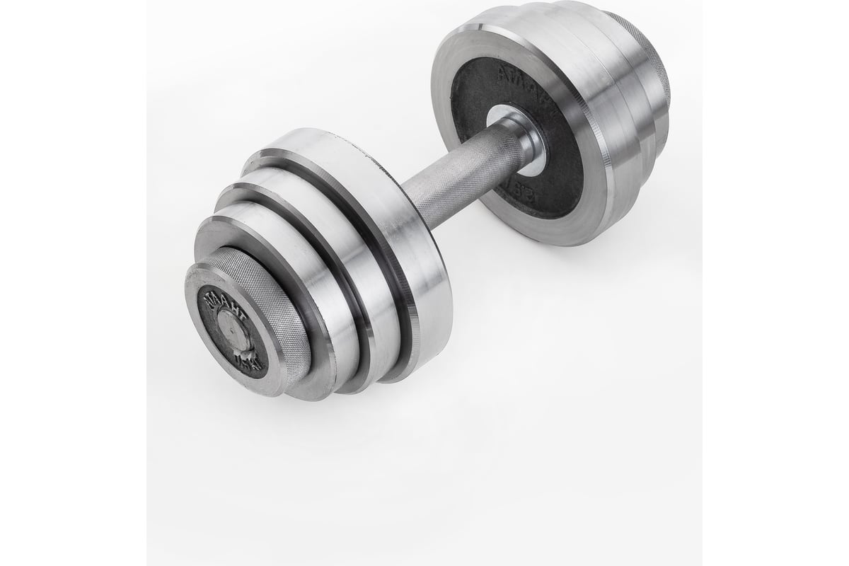 Металлическая разборная гантель 12 кг А01017 - выгодная цена, отзывы ...