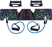 Доска для отжиманий Turnik.com с эспандерами 801.07