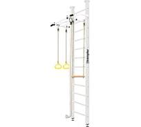 Шведская стенка Kampfer Helena Ceiling №6, жемчужный, высота 3 м, белый, турник K01404026