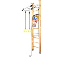 Шведская стенка Kampfer Helena Ceiling Basketball Shield №0, без покрытия, стандарт, антик, турник K06547003