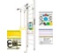 Шведская стенка Kampfer Helena Ceiling Busyboard №6, жемчужный, стандарт, бизиборд, белый K08555007 2