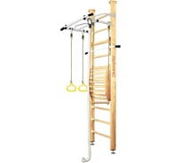 Шведская стенка Kampfer Helena Maxi Ceiling №0, без покрытия, стандарт, антик, турник K01405003