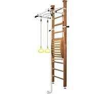 Шведская стенка Kampfer Helena Maxi Ceiling №2, ореховый, стандарт, антик, турник K01405011