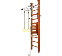 Шведская стенка Kampfer Helena Maxi Ceiling №4, вишневый, стандарт, антик, турник K01405019