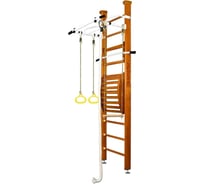 Шведская стенка Kampfer Helena Maxi Ceiling №3, классический, стандарт, белый, турник K01405016