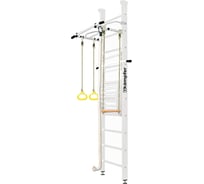 Шведская стенка Kampfer Helena Maxi Ceiling №6, жемчужный, высота 3м, антик, турник K01405025