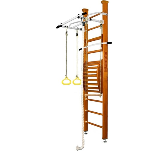 Шведская стенка Kampfer Helena Maxi Ceiling №3, классический, стандарт, антик, турник K01405015