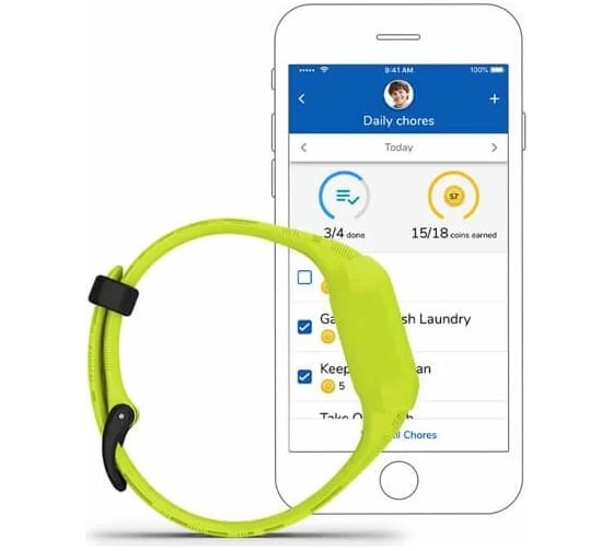Фитнес-браслет Garmin vivofit jr3 Camo Green 010-02441-00