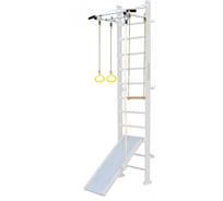 Шведская стенка Kampfer Ride Wall, №6 жемчужный, высота 3м, белый, турник K06811026