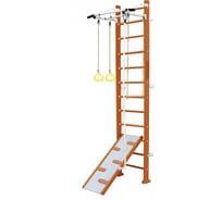 Шведская стенка Kampfer Ride Wall, №3 классический, высота 3м, белый, турник K06811014