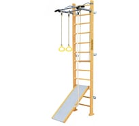 Шведская стенка Kampfer Ride Wall, №0 без покрытия, высота 3м, антик, турник K06811001