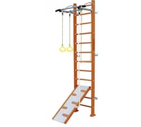 Шведская стенка Kampfer Ride Wall, №3 классический, высота 3м, антик, турник K06811013