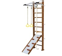 Шведская стенка Kampfer Ride Wall, №2 ореховый, стандарт, белый, турник K06811012