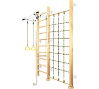 Шведская стенка Kampfer Winner Wall, №1 натуральный, стандарт, белый, турник K03991008