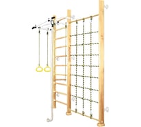 Шведская стенка Kampfer Winner Wall, №0 без покрытия, стандарт, белый, турник K03991004