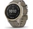 Часы Garmin fenix 6S Pro Solar - Light Gold with Shale Suede Band 010-02409-26 1